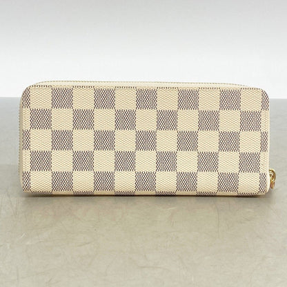 Louis Vuitton Wallet Damier Azur Portefeuille Clemence White Rosevalerine — view 5