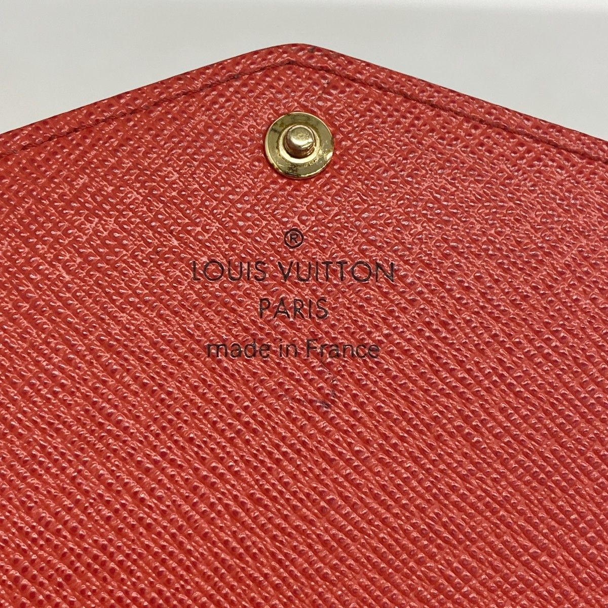 Louis Vuitton Wallet Monogram Portefeuille Sarah Brown Coquelicot — view 4