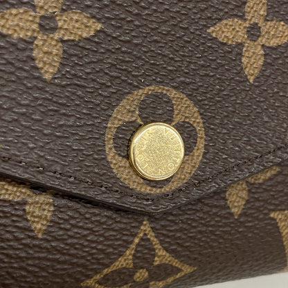 Louis Vuitton Wallet Monogram Portefeuille Sarah Brown Coquelicot — view 7