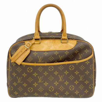 Louis Vuitton Handbag Monogram Deauville Brown