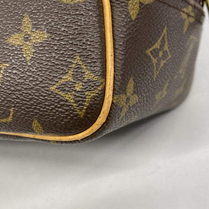 Louis Vuitton Handbag Monogram Deauville Brown — view 6
