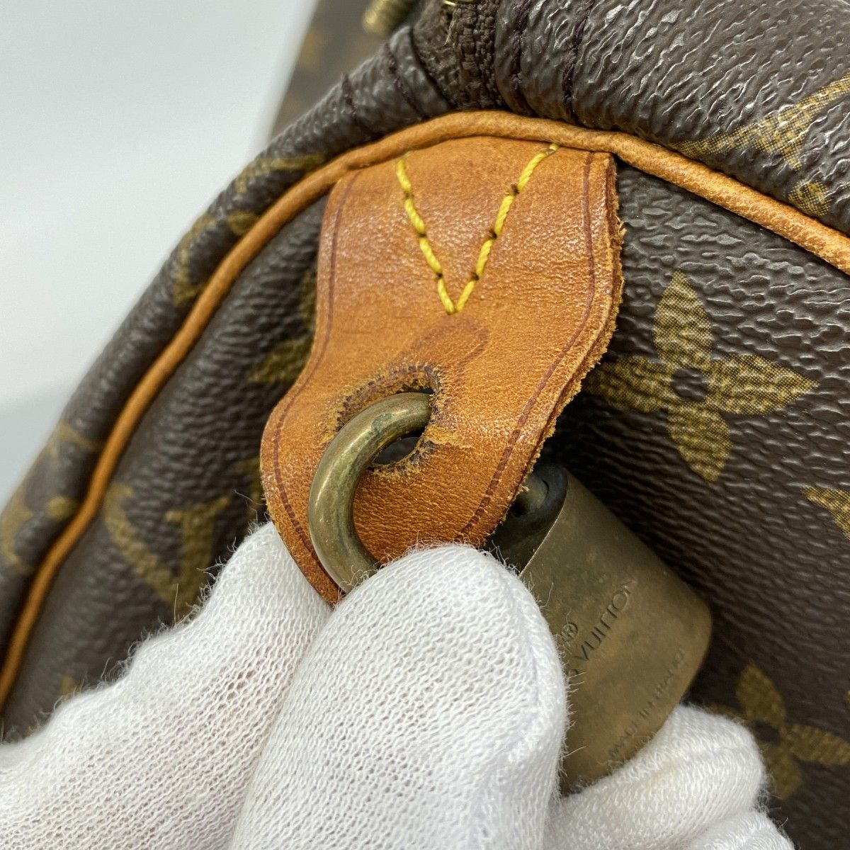 Louis Vuitton Handbag Monogram Speedy 40 Brown — view 8