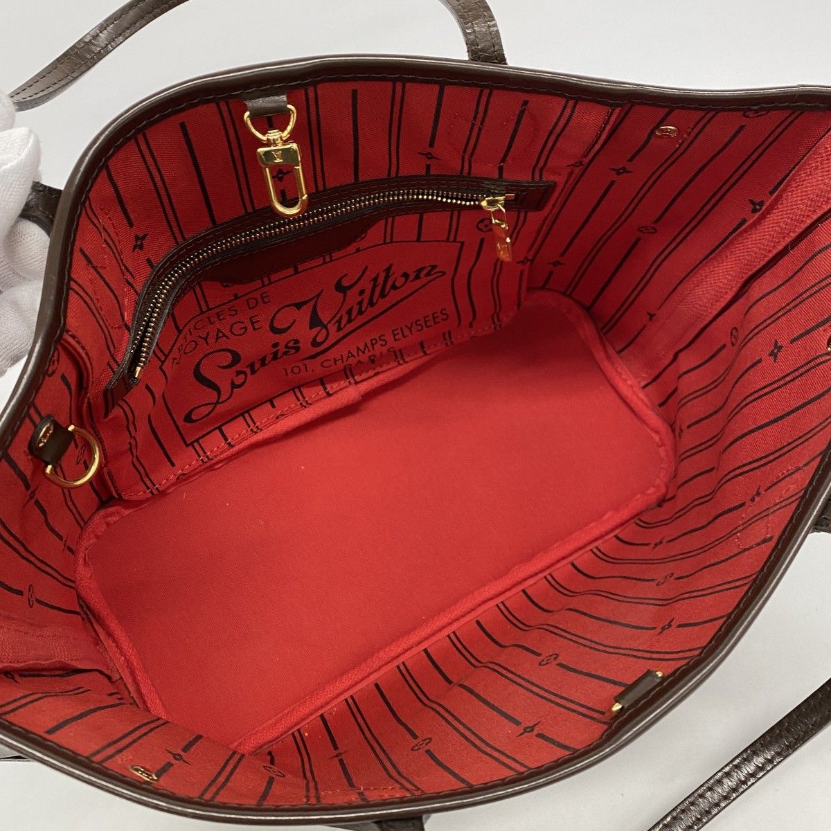Louis Vuitton Tote Damier Neverfull PM Ebene — view 4