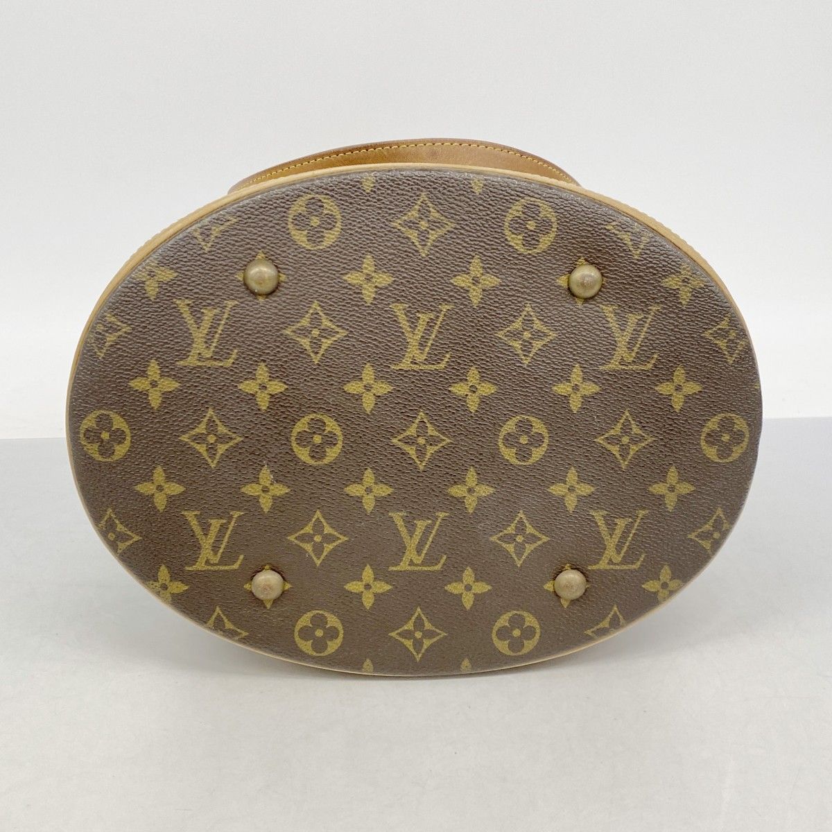 Louis Vuitton Tote Monogram Bucket GM Brown — view 3