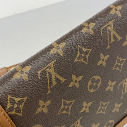 Louis Vuitton Shoulder Bag Monogram Reverse Dauphine Mini Brown — view 9
