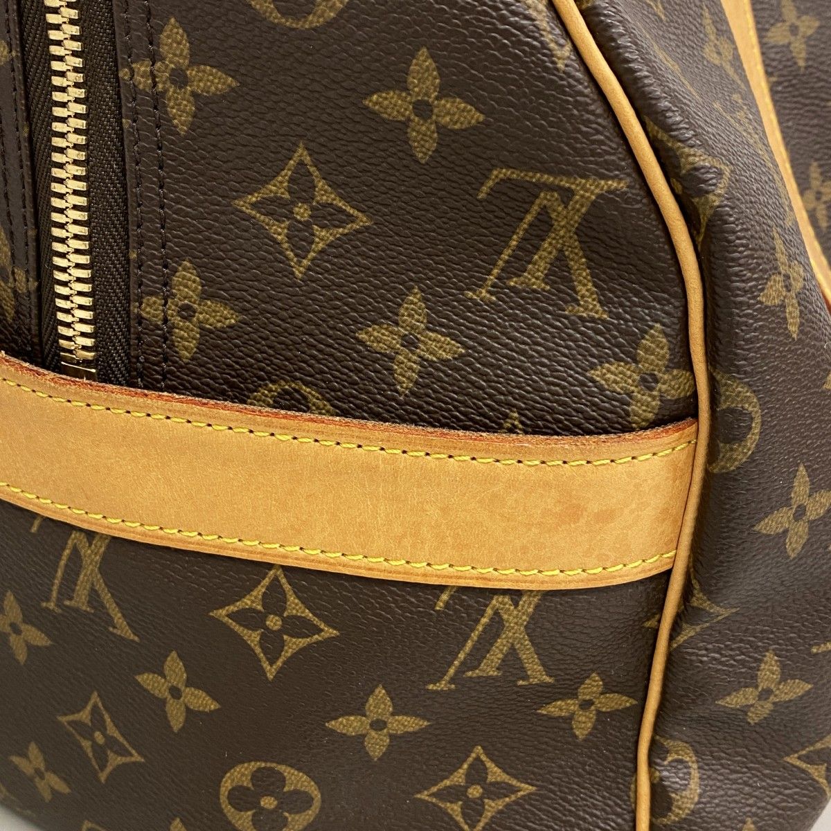 Louis Vuitton Boston Bag Monogram Carrier Brown — view 7