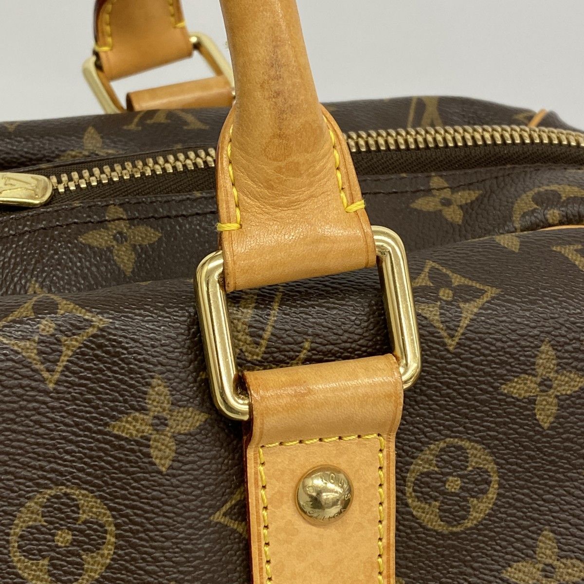 Louis Vuitton Boston Bag Monogram Carrier Brown — view 9