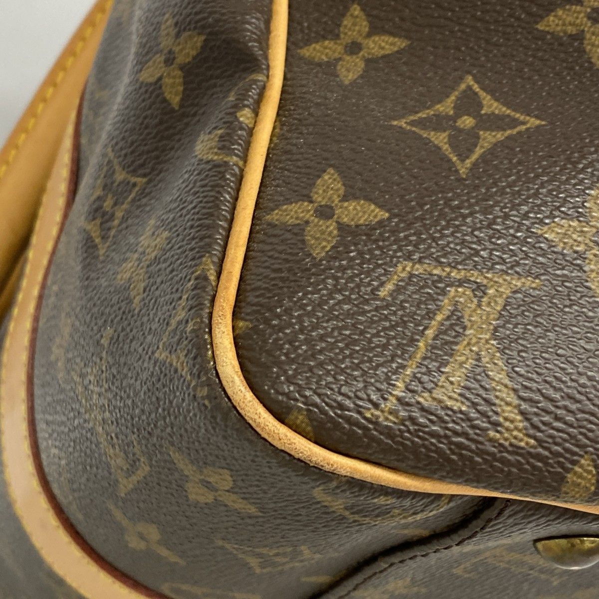 Louis Vuitton Boston Bag Monogram Carrier Brown — view 6