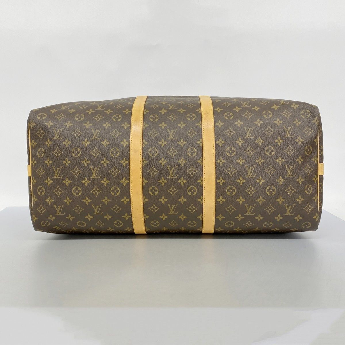 Louis Vuitton Boston Bag Monogram Keepall Bandouliere 60 Brown — view 3