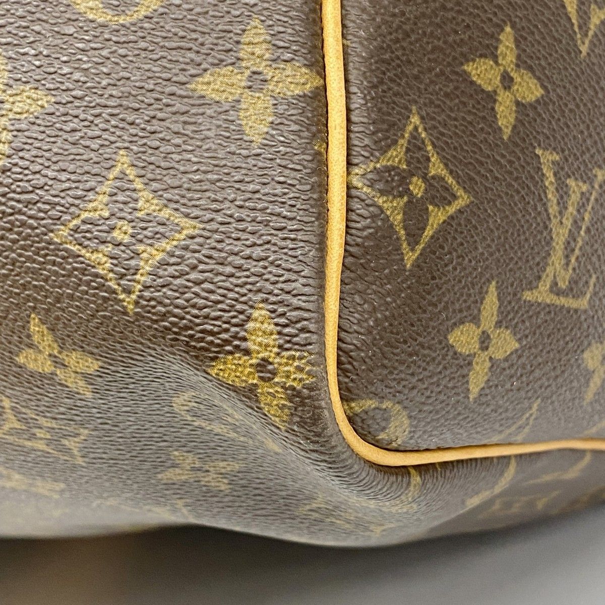 Louis Vuitton Boston Bag Monogram Keepall Bandouliere 60 Brown — view 6