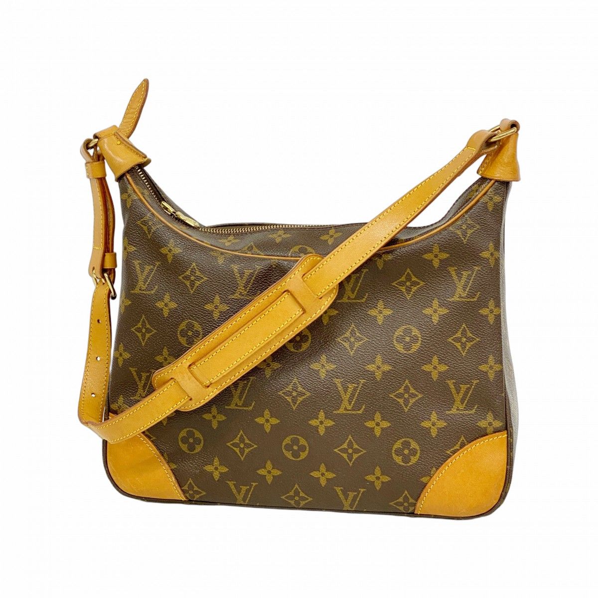 Louis Vuitton Shoulder Bag Monogram Boulogne 30 Brown