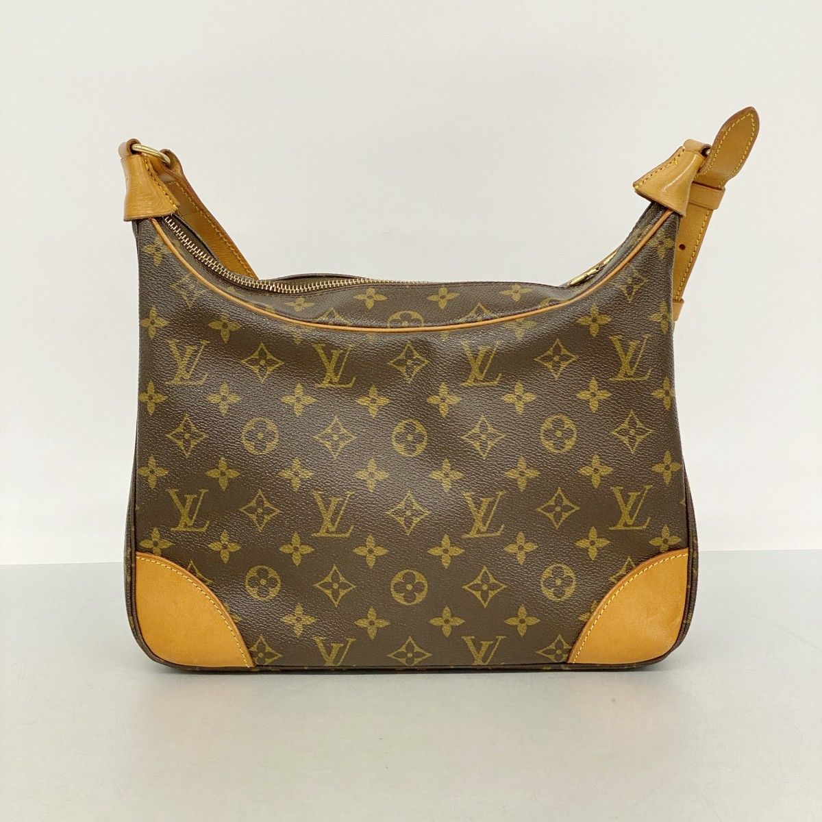 Louis Vuitton Shoulder Bag Monogram Boulogne 30 Brown — view 9