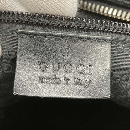 Gucci Tote 019 Nylon Black Silver — view 5