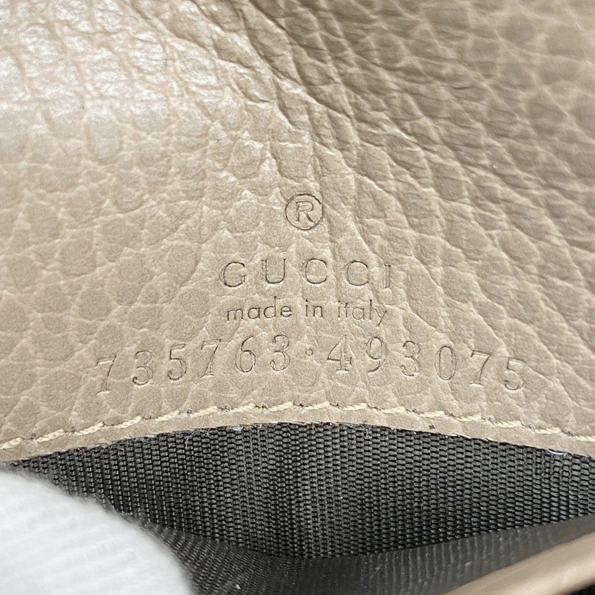 Gucci Wallet GG Marmont Supreme Leather Pink Brown Gold — view 4