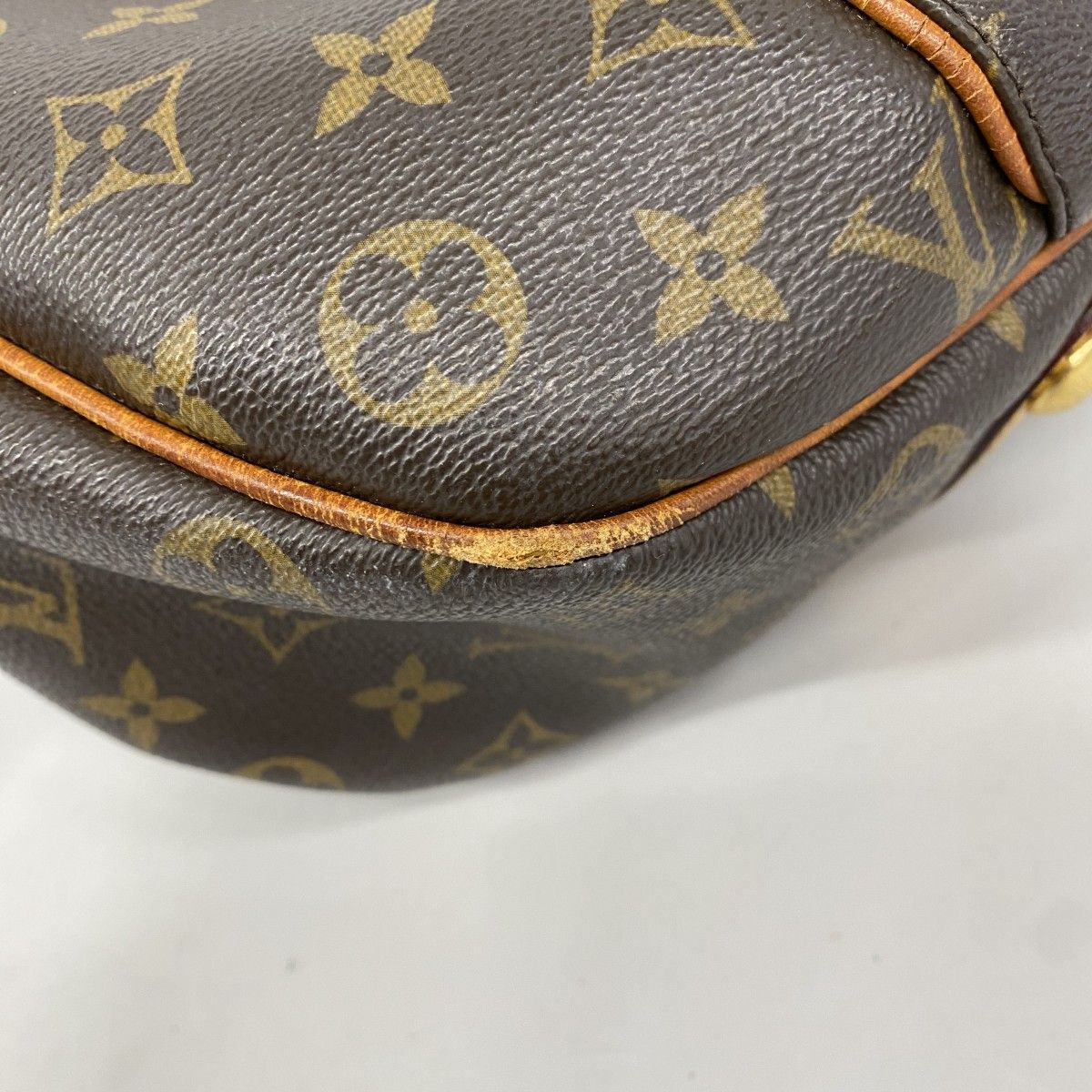 Louis Vuitton Shoulder Bag Monogram Galleria PM Brown — view 6
