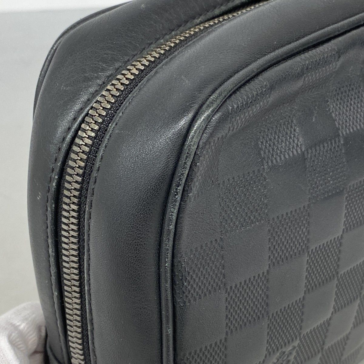 Louis Vuitton Clutch Damier Infini Trousse Toilette Onyx — view 8