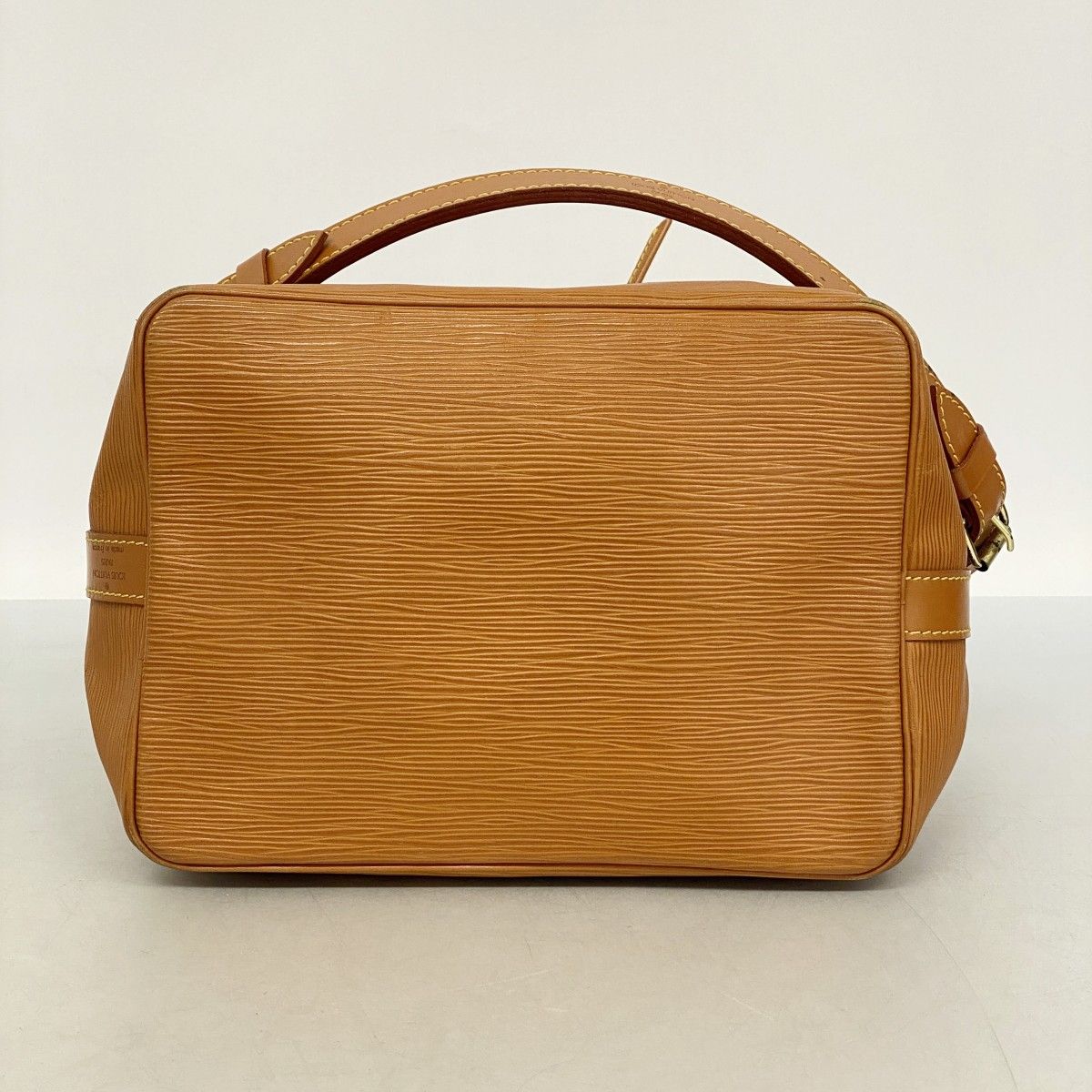 Louis Vuitton Shoulder Bag Epi Petit Noe Cipango Gold — view 3
