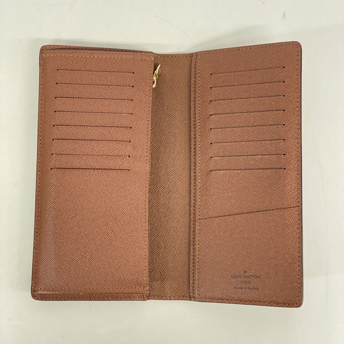 Louis Vuitton Wallet Monogram Portefeuille Brazza Brown — view 3