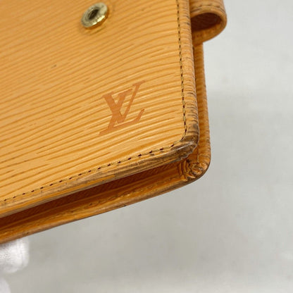 Louis Vuitton Wallet Epi Portobier Compact Mandarin — view 5