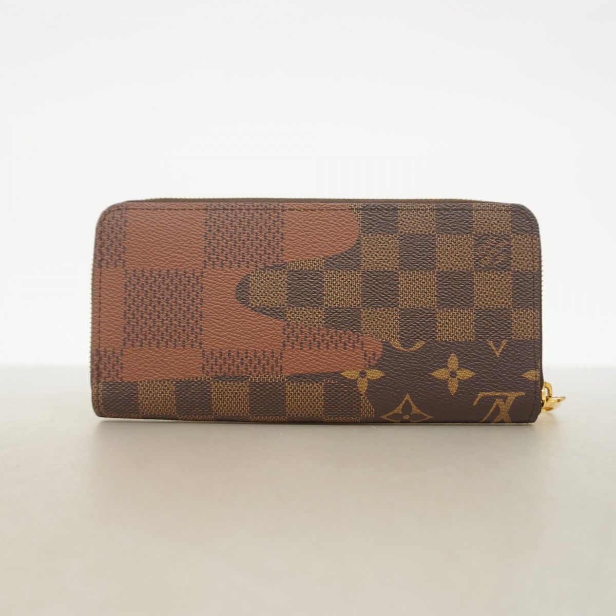Louis Vuitton Wallet Monogram Landscape Zippy Horizontal Brown Collaboration — view 7