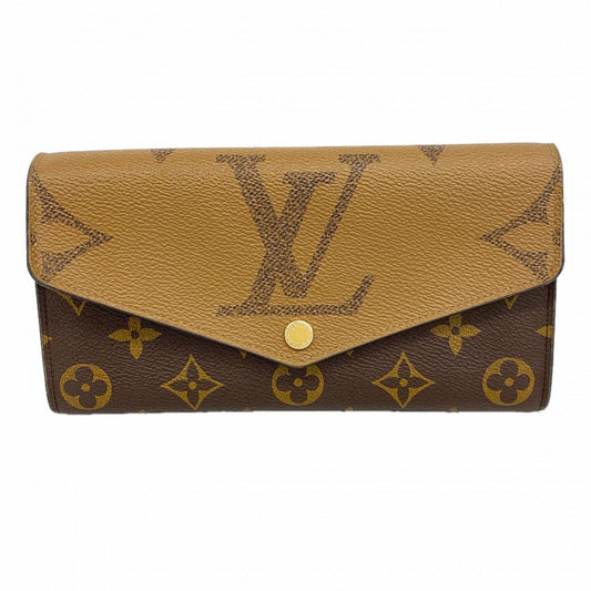 Louis Vuitton Wallet Monogram Giant Reverse Portefeuille Sarah Brown