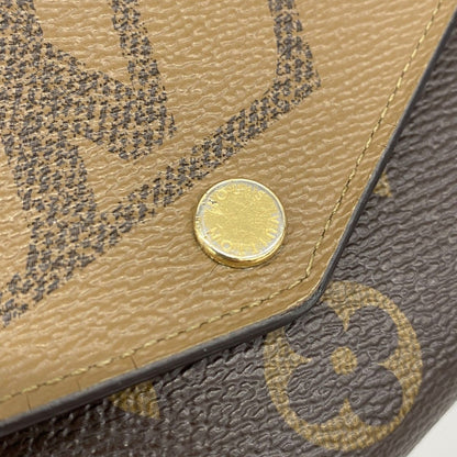Louis Vuitton Wallet Monogram Giant Reverse Portefeuille Sarah Brown — view 9