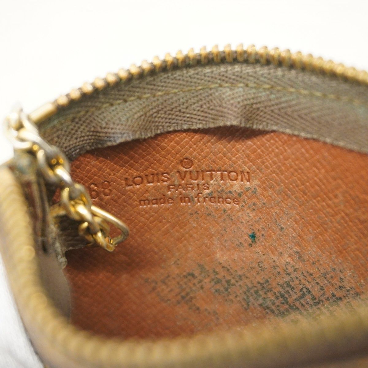 Louis Vuitton Coin Case Monogram Pochette Cles Brown — view 4