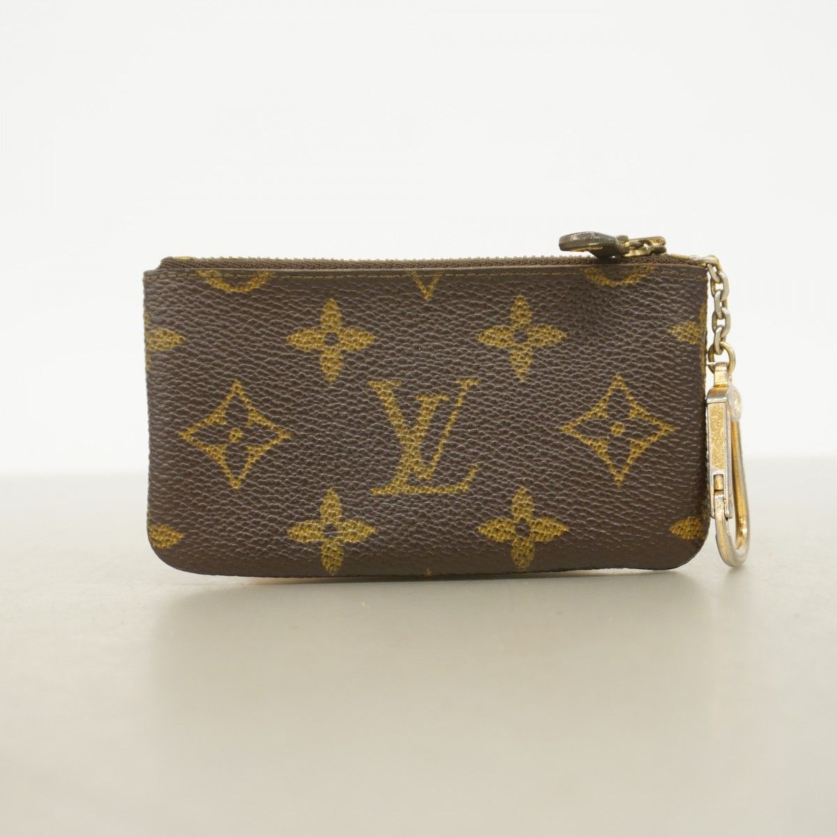 Louis Vuitton Coin Case Monogram Pochette Cles Brown — view 8
