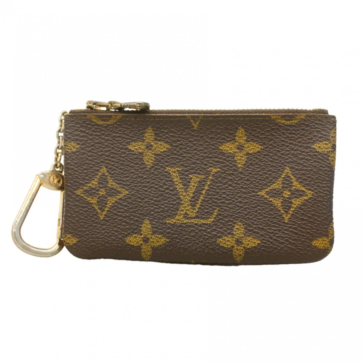 Louis Vuitton Coin Case Monogram Pochette Cles Brown