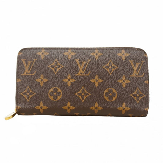 Louis Vuitton Wallet Monogram Zippy Brown Coquelicot