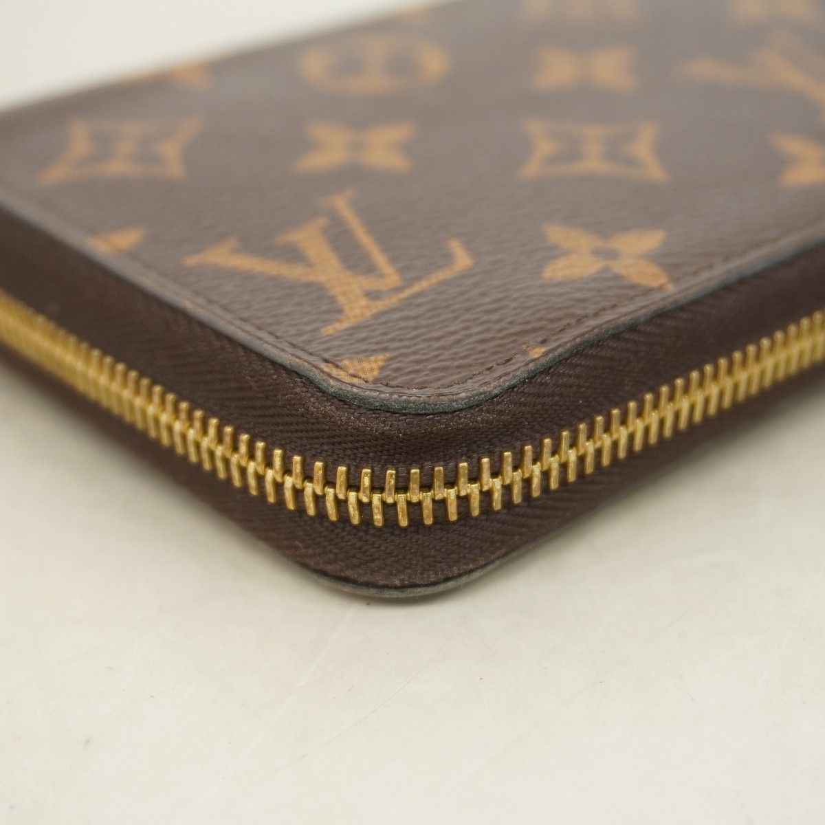 Louis Vuitton Wallet Monogram Zippy Brown Coquelicot — view 6