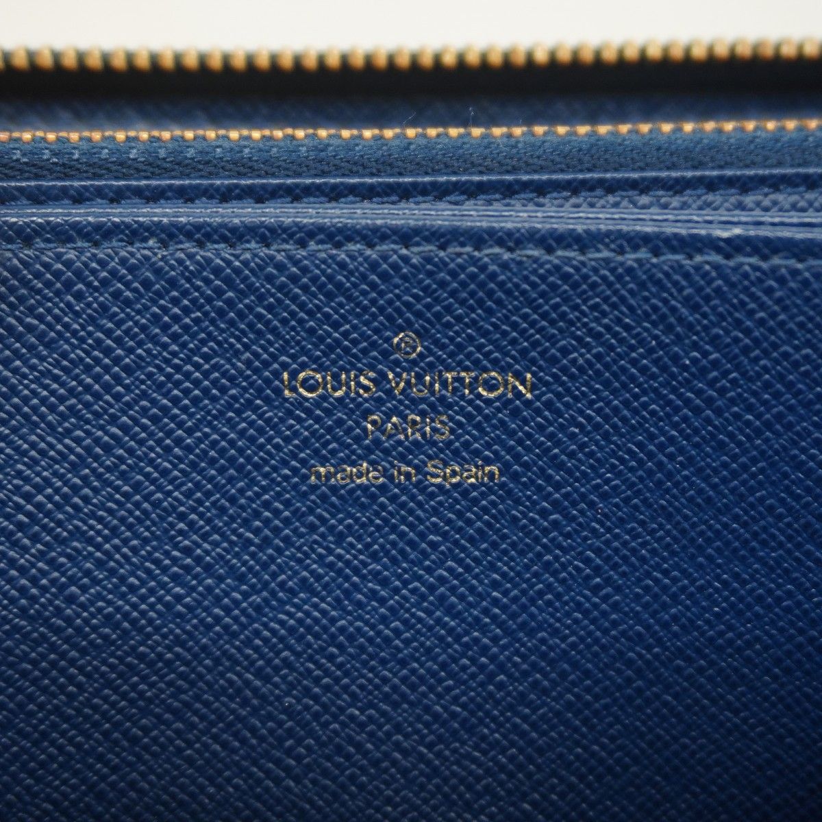 Louis Vuitton Wallet Monogram Jacquard Denim Zippy Blue — view 4