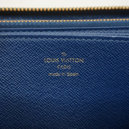 Louis Vuitton Wallet Monogram Jacquard Denim Zippy Blue — view 4