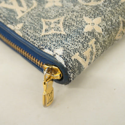 Louis Vuitton Wallet Monogram Jacquard Denim Zippy Blue — view 6
