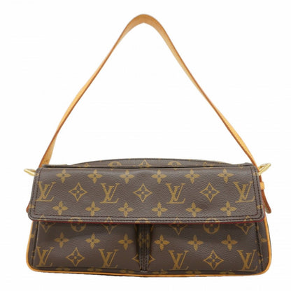 Louis Vuitton Shoulder Bag Monogram Viva Cite Brown
