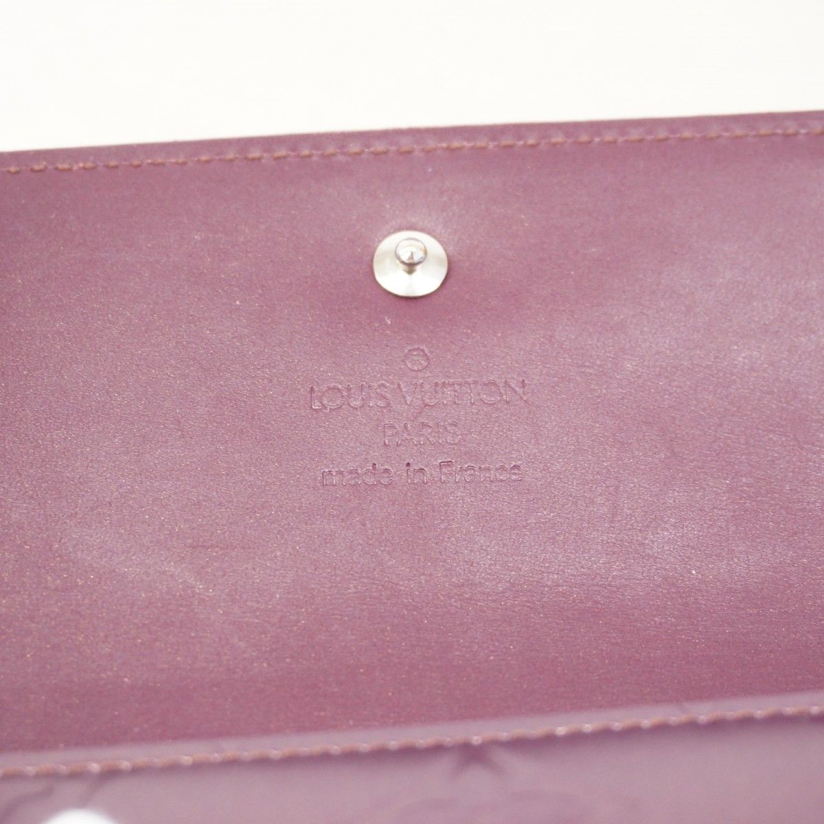 Louis Vuitton Trifold Wallet Monogram Matte Portresor International Violet — view 4