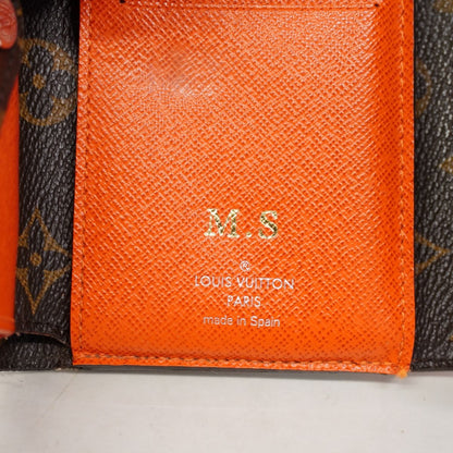 Louis Vuitton Trifold Wallet Monogram Epi Portefeuille Marie Lou Compact Piment — view 4