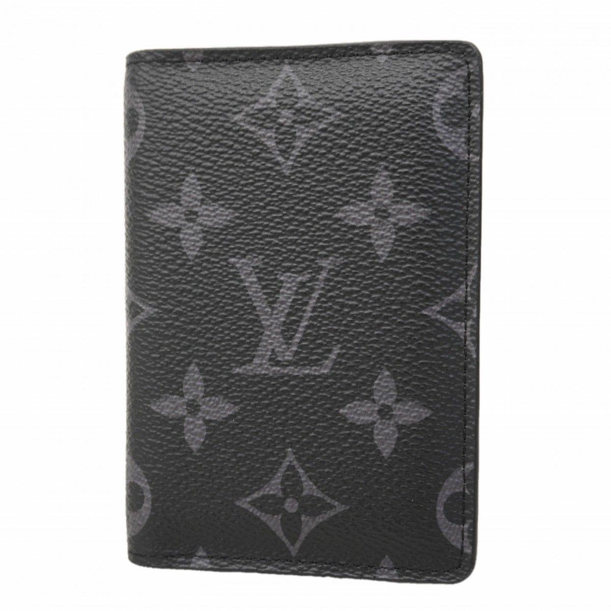 Louis Vuitton Card Case Monogram Eclipse Organizer de Poche Black