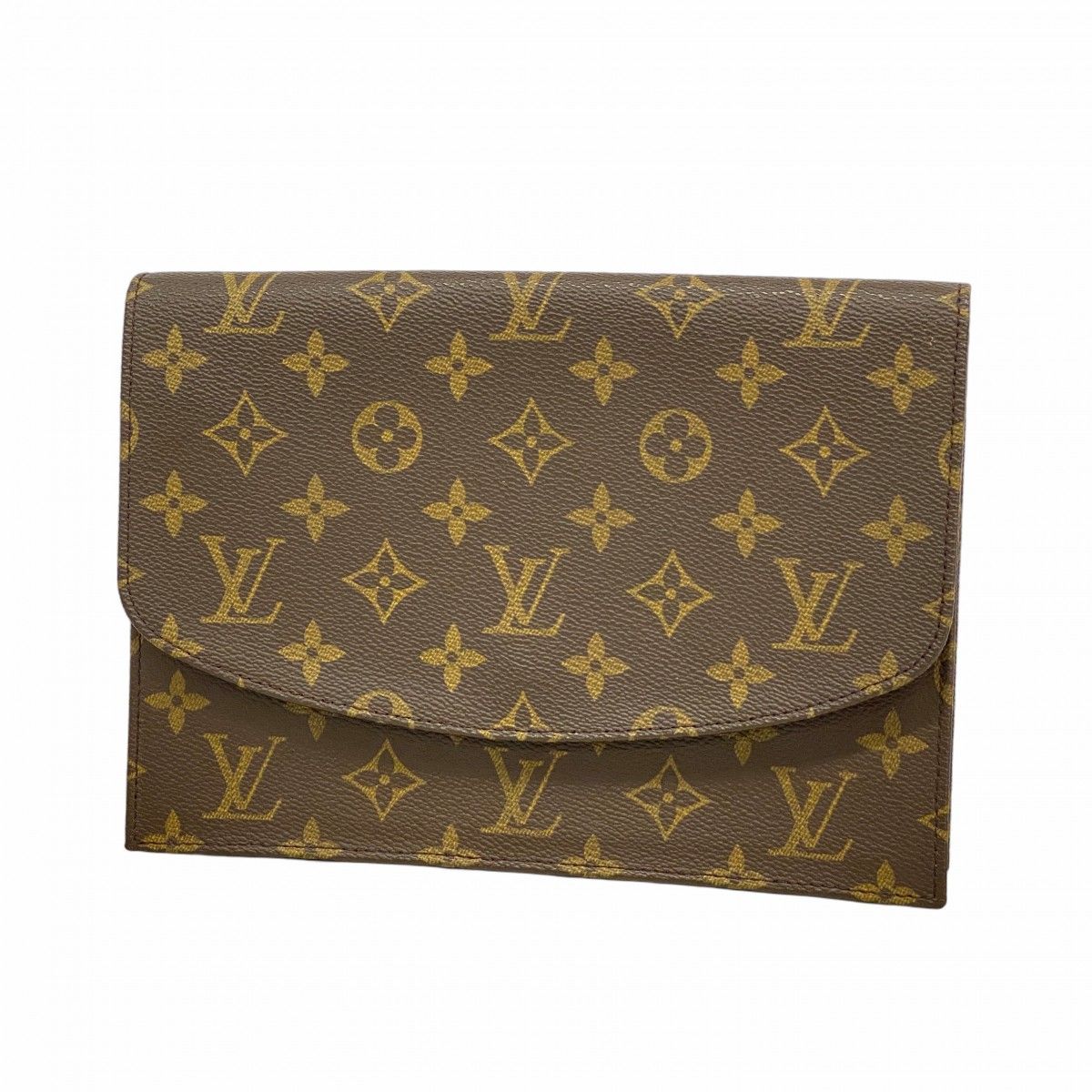 Louis Vuitton Clutch Monogram Pochette Lava 23 Brown