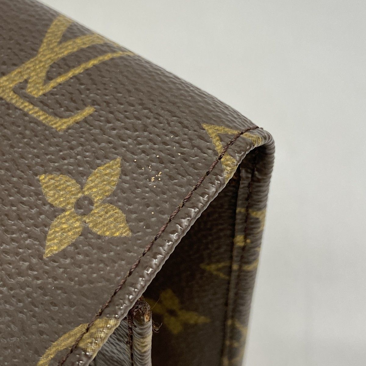 Louis Vuitton Clutch Monogram Pochette Lava 23 Brown — view 7