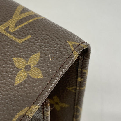 Louis Vuitton Clutch Monogram Pochette Lava 23 Brown — view 7