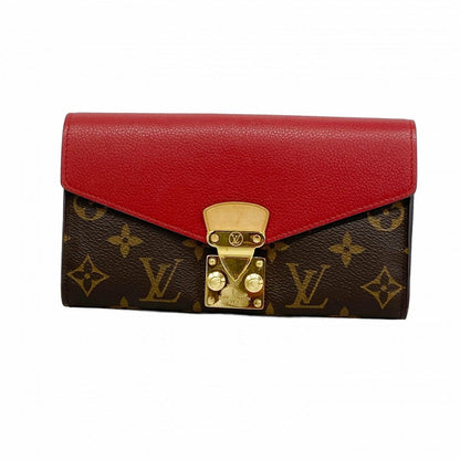 Louis Vuitton Wallet Monogram Portefeuille Pallas Cerise