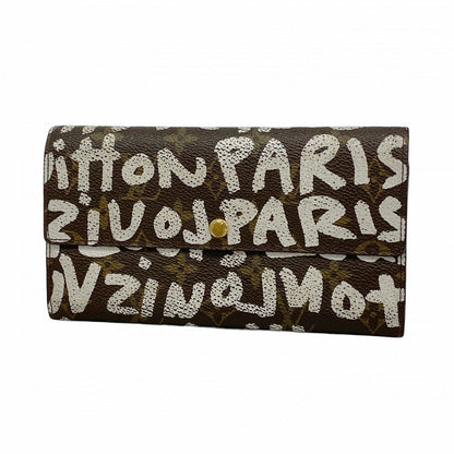 Louis Vuitton Wallet Monogram Graffiti Pochette Porte-Monnaie Cles Argen