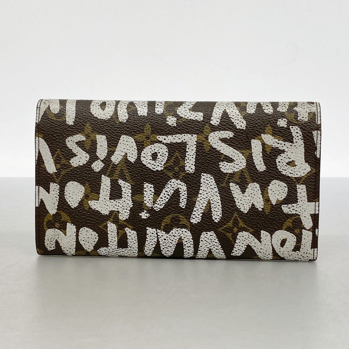 Louis Vuitton Wallet Monogram Graffiti Pochette Porte-Monnaie Cles Argen — view 9