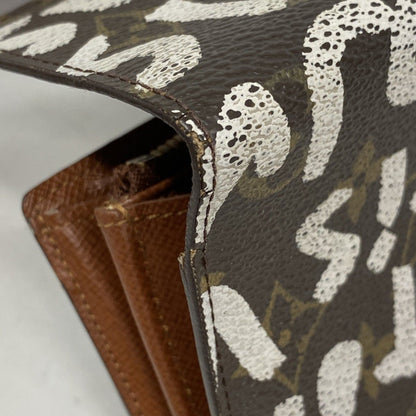 Louis Vuitton Wallet Monogram Graffiti Pochette Porte-Monnaie Cles Argen — view 5