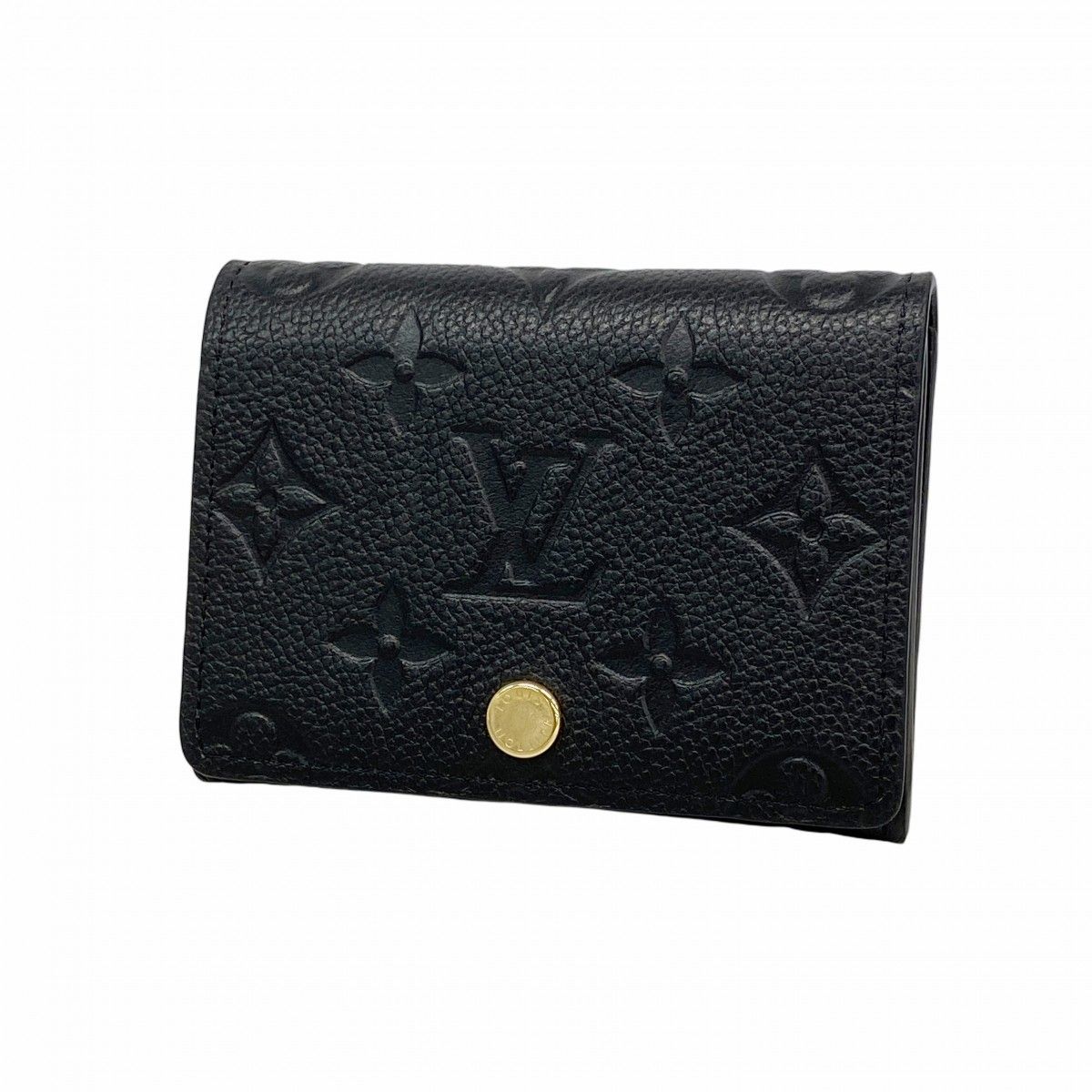 Louis Vuitton Business Card Holder Monogram Empreinte Noir