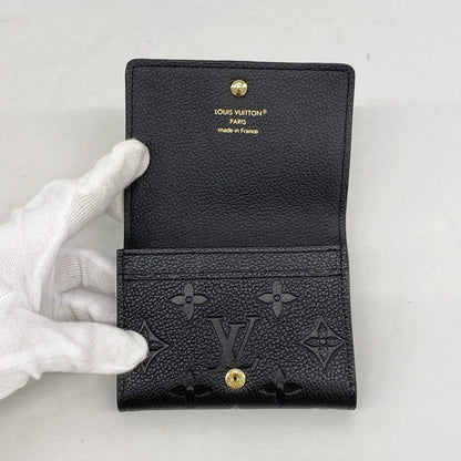 Louis Vuitton Business Card Holder Monogram Empreinte Noir — view 3