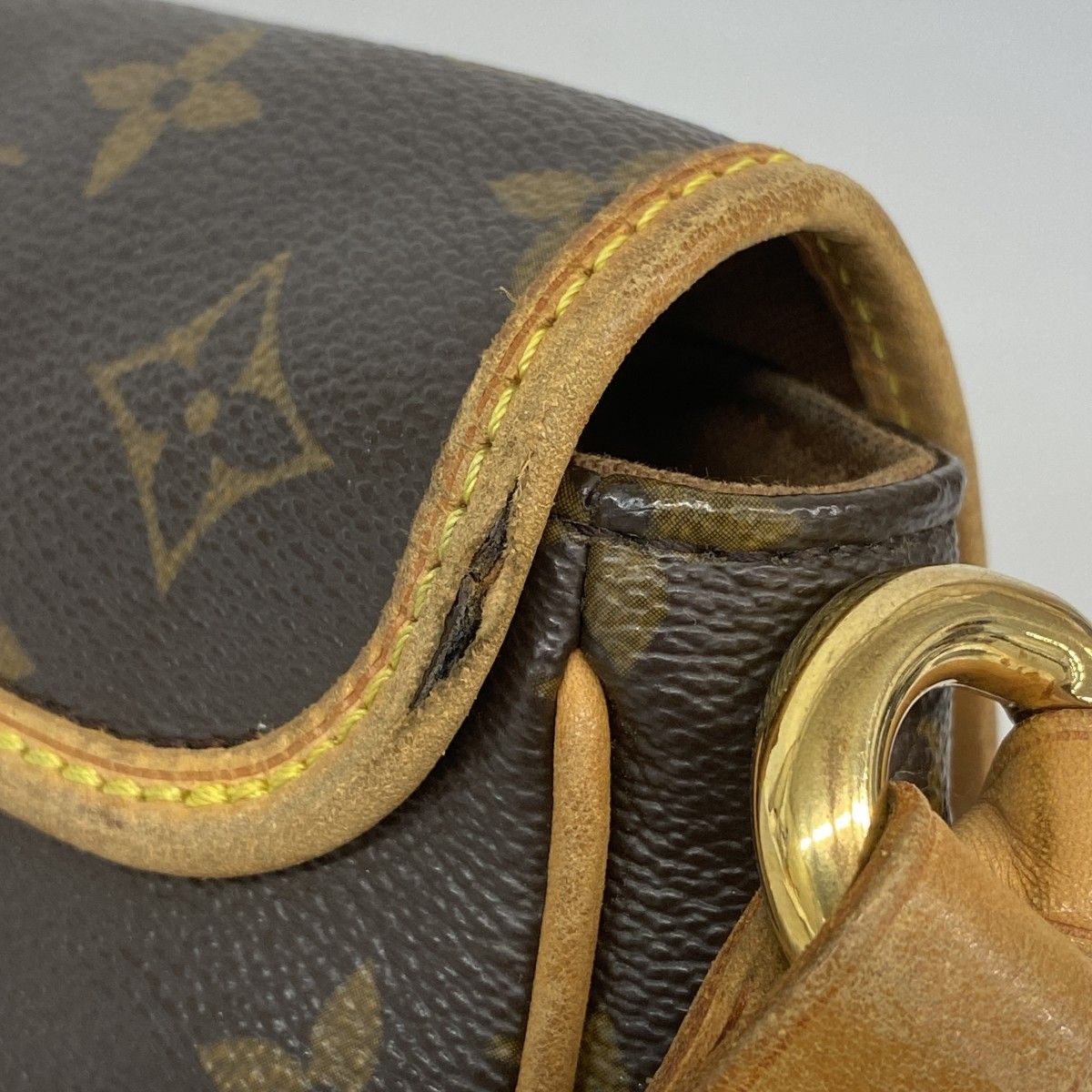 Louis Vuitton Shoulder Bag Monogram Tikal PM Brown — view 6