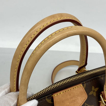 Louis Vuitton Handbag Monogram Boetie NM PM Brown 2-Way — view 8