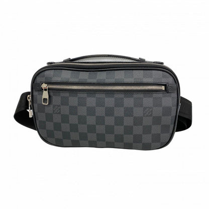 Louis Vuitton Belt Bag Damier Graphite Ambler Black Gray
